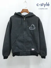 C289 [未使用品] XLARGE エクストララージ フーディジャケット M グレー系 OLD OG HOODED WORK JACKET 101231021001 | ★