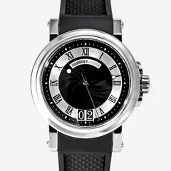 【BREGUET】ブレゲ マリーンII ラージデイト 5817ST/92/5V8 ブラック/シルバー 中古のサムネイル