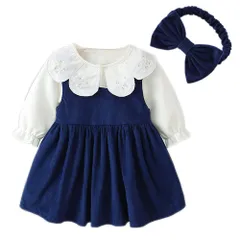 セーラー風 セット 綿100％ かわいい シャツ 発表会 サロペット 子供服 ワンピース 外出服 キッズ 女の子 73 ドレス 90 ベビー服 100 Peter] 110 [Reegoo 120