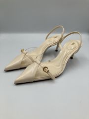 Valentino ベージュ パンプス 37 ロックスタッズ - メルカリ