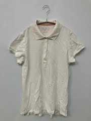 UNIQLO ユニクロ ポロシャツ XL ホワイト 無地 半袖