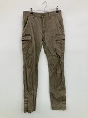 HYSTERIC GLAMOUR ヒステリックグラマー カーゴパンツ カーキ フルレングス 無地 ワンポイント スタンダード ストレート ローライズのサムネイル