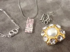 豪華4点セット シャネル ヴィンテージイヤリング ＆ ディオール アクセサリーまとめ