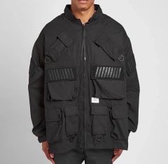 sacai Oxford Blouson Jacket バッグ付 黒 - メルカリ