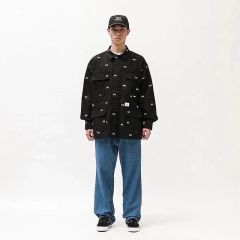 WC PINSTRIPE JK / BLK/WHT - メルカリ