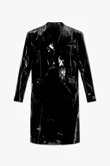 RAF SIMONS ラフ シモンズ double Breasted Coat PVC 52のサムネイル
