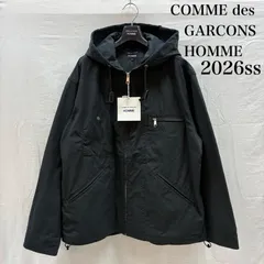 コムデギャルソンオム 26ss ナイロン オックス 製品染め フーデッド パーカー HQ-J003-051-1 メンズ L ISItems【USED】【古着】【中古】50159156のサムネイル