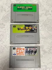 昭和レトロスーパーファミコンまとめ売り競馬ソフト★ジャンク
