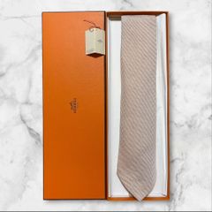 HERMES エルメス ネクタイ 箱付 シルク - メルカリ