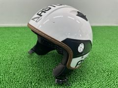 CASCO SP-2 M 55-57cm ヘルメット ホワイト バイザー付き - メルカリ