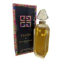 ヴィンテージ GIVENCHY Ysatis イザティスミニ香水ケース付レア希少 ヴィンテージ GIVENCHY Ysatis イザティスミニ香水ケース付レア希少