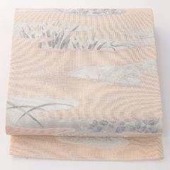 極上 国産 本爪 絽綴れ 八寸名古屋帯 正絹 手刺繍 so532 - メルカリ