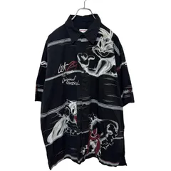 【LOT29】 Looney Tunes Bugs Bunny Airbrush ルーニー・テューンズ バッグスバニー エアブラシ シャツ S-6567のサムネイル