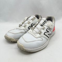 ニューバランス 24cm ゴルフシューズ スパイクレスWGBS996X ボア