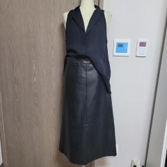 D220881 Jens 長袖ブラウス ダークネイビー - メルカリ