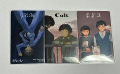 夏目友人帳 イオン限定 ミニクリアファイル 夏目貴志 ニャンコ先生