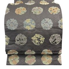 C- 1375△西陣織 箔屋清兵衛 本金箔 六通袋帯 - メルカリ
