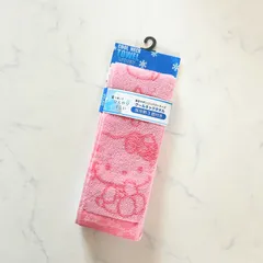 新品 サンリオ ハローキティ キティちゃん クールネックタオル スポーツ アウトドア 暑さ対策 夏 サマー 汗拭き 熱中症対策 部活 スポ少 クラブ活動 サッカー テニス バスケットボール 野球 バレーボール 体操のサムネイル