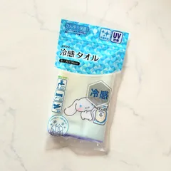 新品 サンリオ 冷感タオル ひんやり快適！スポーツ 抗菌防臭 UV対策 涼しい 夏 サマー summer 暑さ対策 熱中症予防 ひんやりのサムネイル