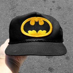 DC『バットマン BATMAN』ビンテージ ビッグ＆オーバル 缶バッジ3個 