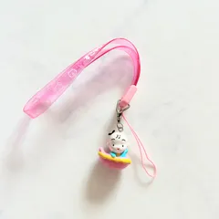 レアグッズ 森永乳業 はぐくみちゃん ストラップ ミルク 赤ちゃん ベビー 平成 レトロ 非売品 ノベルティー 特典 希少品のサムネイル