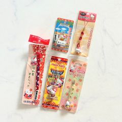 新品】ハローキティ ストラップ 百貨店オリジナル 9点まとめ売り