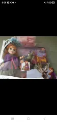 ディズニー アナと雪の女王2 アナ ぬいぐるみ + スヴェン セット