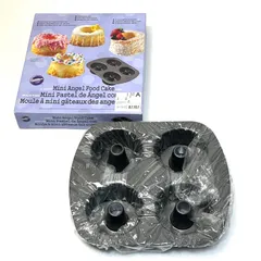 ◼︎新品未使用◼︎【Wilton ウィルトン】ミニエンジェルフードケーキパンのサムネイル
