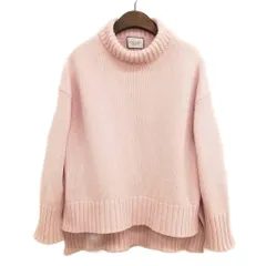 セブンテンバイミホカワヒト SEVEN TEN by MIHO KAWAHITO 23AW 7A202 ベーシック タートル ニット プルオーバー セーター S ピンクのサムネイル
