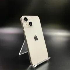 【全額返金保証】【最速発送】 iPhone 13 mini 128GB スターライト docomo SIMフリー 白ロム 動作確認済 74%