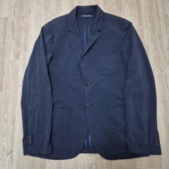 未使用タグ付き】トミーヒルフィガー 紺ブレ ブレザー テーラード 