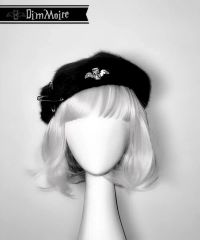 Dimmoire 魅了のロゴリベットベレー帽 - メルカリ