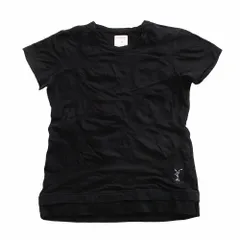 Yohji Yamamoto ヨウジヤマモト Gipsy ジプシー 半袖Ｔシャツ ストレッチ ジャージー カットソー プルオーバー カットソー トップス  ブラック 2【M】 メンズ レディース 【中古】のサムネイル
