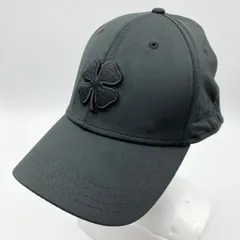 Black Clover ブラッククローバー ゴルフ キャップ 帽子 L/XL ブラック 黒 ウェア スポーツ CAP ロゴ 刺繍 メンズ SU-12-21のサムネイル