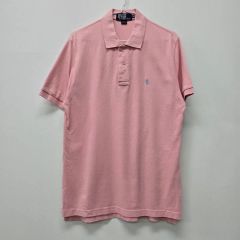 ラルフローレン 未使用 ピンク ポロシャツ Lサイズ相当 Made in USA 