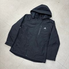 美品 adidas PRSVE マウンテンジャケット メンズ Mサイズ ブラック 