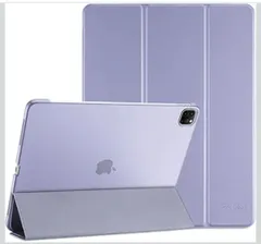 ★ProCase iPad Pro 12.9 ケース 第6/5/4/3世代に適用（2022 2021 2020 2018） スリム 三つ折り スタンド スマートカバー Pencilのペアリングと充電に対応 - パープル