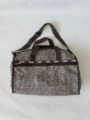 YVES SAINT LAURENT ボストンバッグ PVC ジラフ レオパード - メルカリ