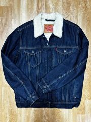 Levi's ボア襟 デニムジャケット M - メルカリ