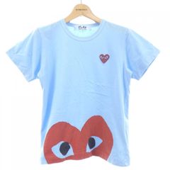 新品タグ付 PLAY COMME des GARCONS Tシャツ 水色 M相当 - メルカリ