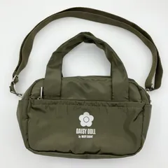 DAISY DOLL by MARY QUANT デイジードールバイマリークヮント ショルダーバッグ 2way ハンドバッグ BAG カーキ 鞄 カバン レディース SU-13-9のサムネイル