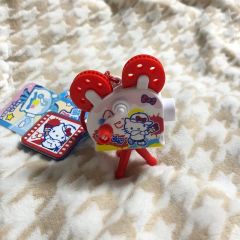 ハローキティ フォトシール マスコット キーホルダー レトロ 1997
