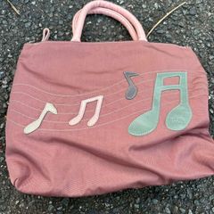 未使用級✨IBIZA イビサ ハンド　トートバッグ ナイロン ピンク チャーム付 送料込み】IBIZA イビザ ナイロン×レザー ハンドバッグ ピンク