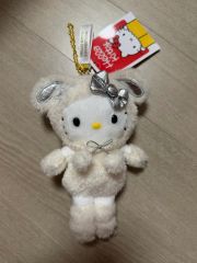 チャーミーキティ リール付きパスケース 2005年 当時物 新品 サンリオ