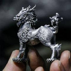 麒麟 銅器 銅製品 鎮宅辟邪 開運風水 招財 置物 工芸品 装飾品 - メルカリ