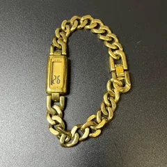 【稼動品】 SEIKO ALBA ブレスレットウォッチ デジタル ゴールド 電池交換済み 動作確認済み 腕時計  Y491-4100のサムネイル