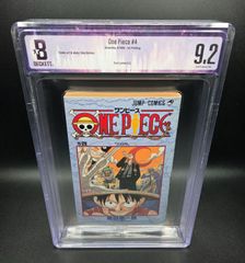 BGS 9.2 ワンピース ONE PIECE 4巻 Vol.4 初版 1st Printing Beckett