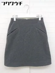 ◇ URBAN RESEARCH ROSSO アーバンリサーチ ロッソ バックジップ ミニ 台形 スカート サイズ36 ダークグレー レディース 【中古】 【1105050001508】のサムネイル