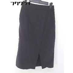 ◇ SENSE OF PLACE by URBAN RESEARCH 膝下丈 タイト スカート サイズ M ブラック レディース  【中古】 【1106220004701】