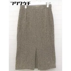 ◇ CORDIER コルディア 膝下丈 ナロー スカート サイズ40 ベージュ系 レディース  【中古】 【1106240014797】のサムネイル